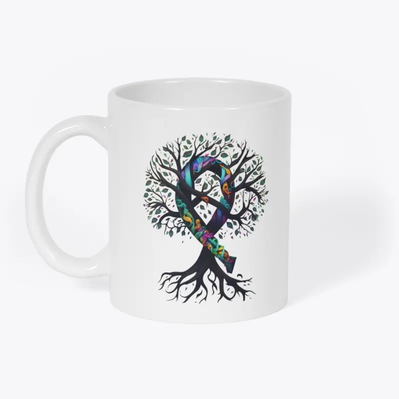 Cancer Ribbon Tree of Life Goodies