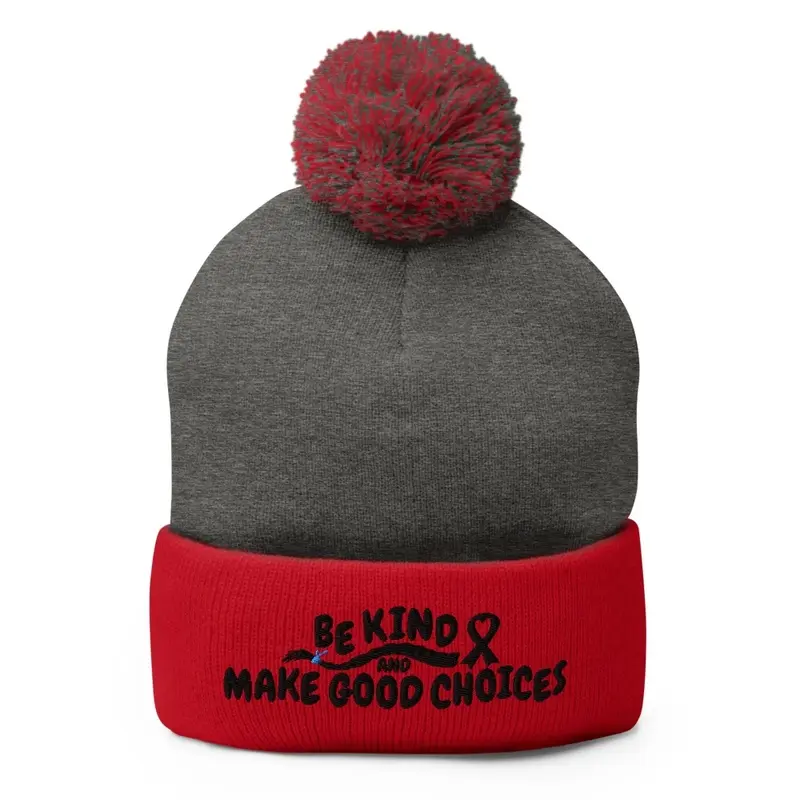 Be Kind Pom Beanie